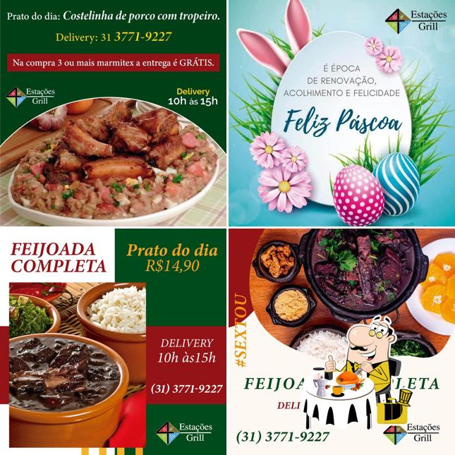 Comida em 4 Estações Grill