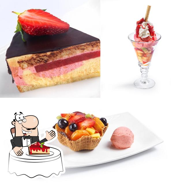 De La Creme Kranj propone un'ampia selezione di dolci