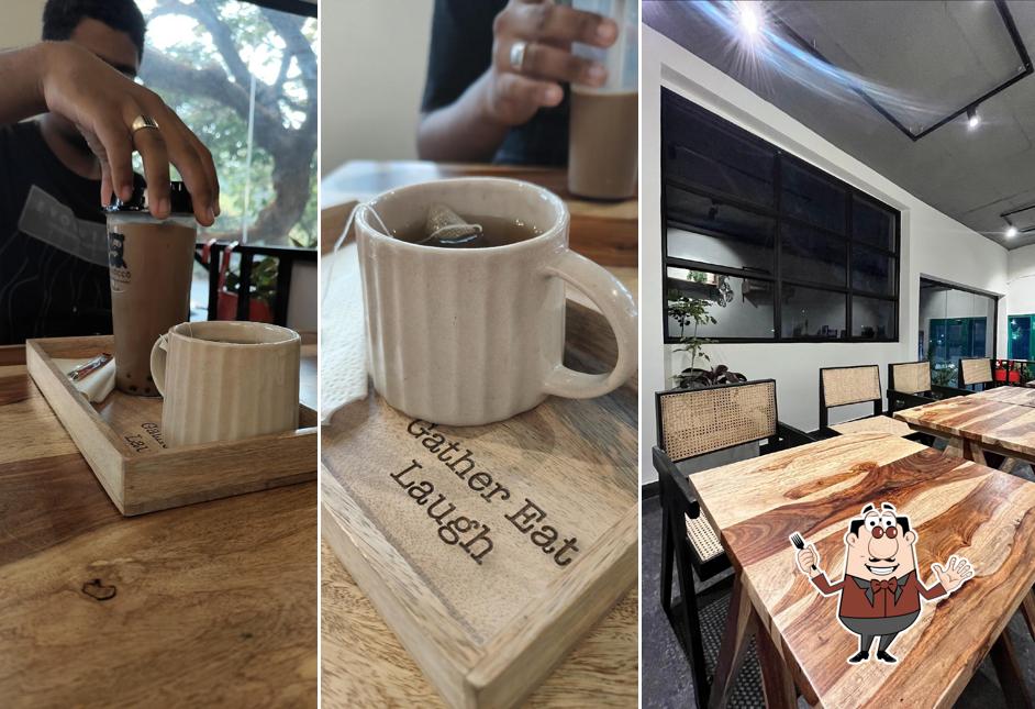 Food at Barrocco Bubble Tea Cafe