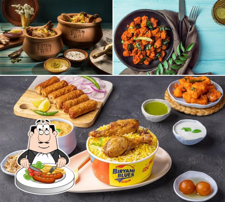 Food at Biryani Blues