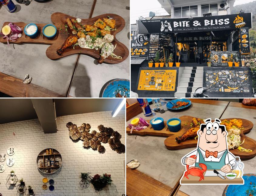 Pick various seafood meals offered by Bite & Bliss