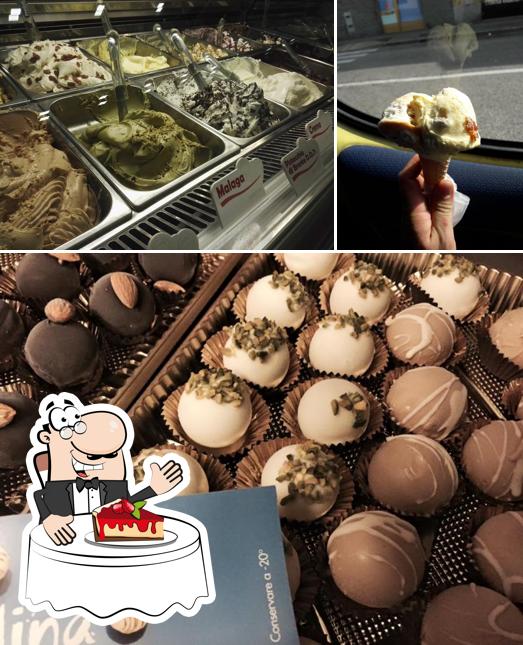 Dolcefreddo Gelati & Dessert gelateria trecate serve un'ampia gamma di dolci