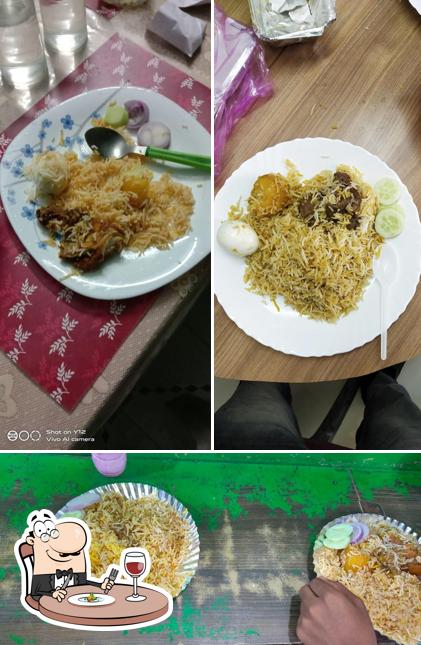 Food at Haji Biriyani