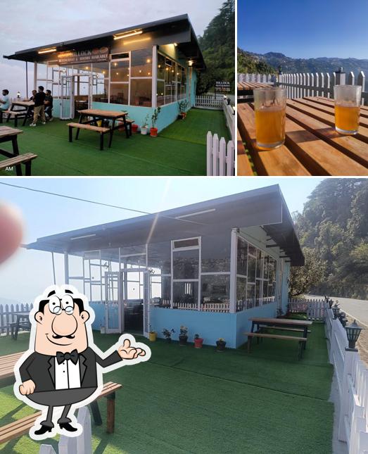 Among different things one can find interior and beverage at The HILLOCK Mussoorie