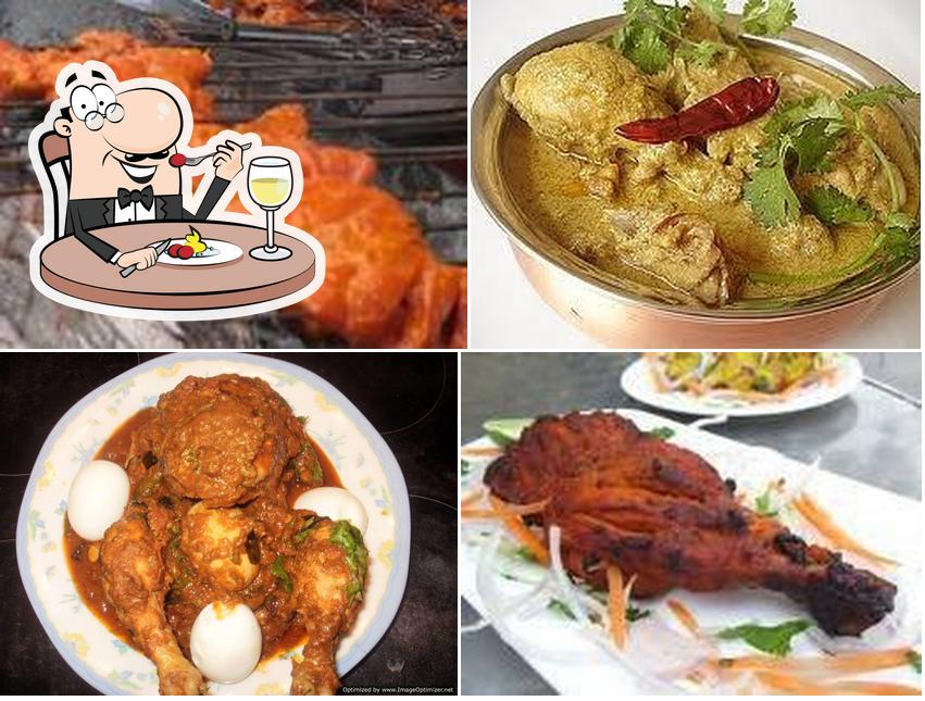 Food at Hotel Kohinoor. Durgapur