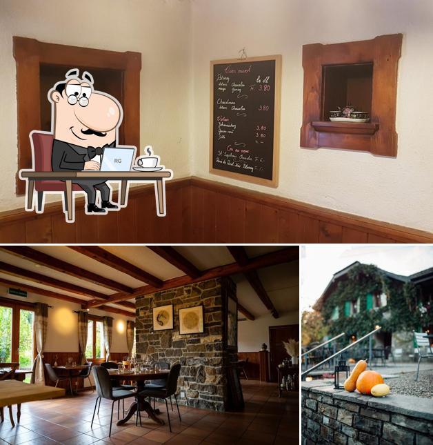 Dai un'occhiata agli interni di Les Fougères