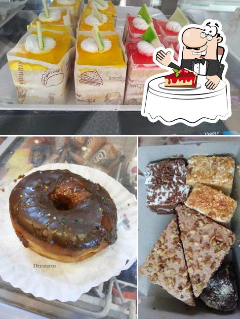 Enjoy one of the sweet dishes