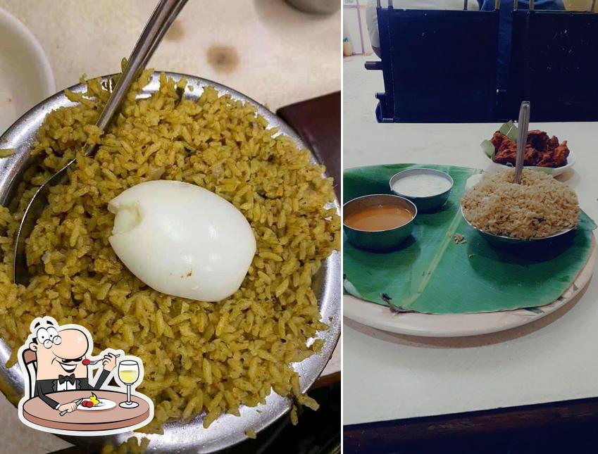 Food at Naidu's Biryani Hut