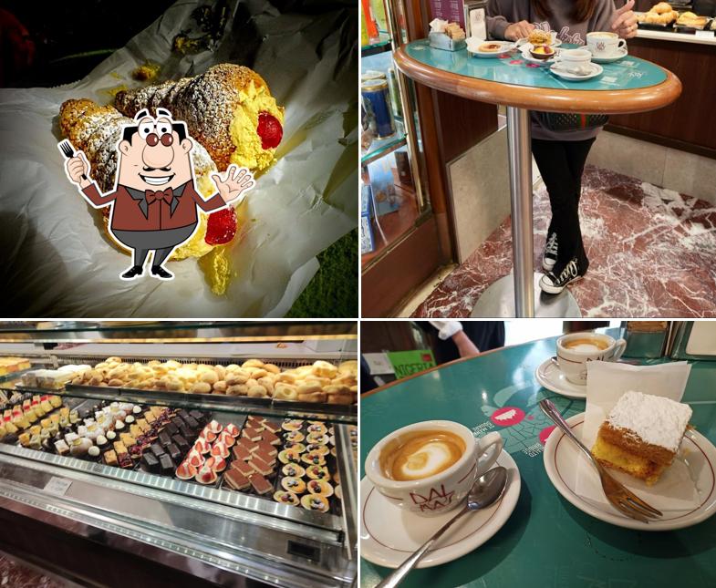 Platti al Pasticceria Dal Mas