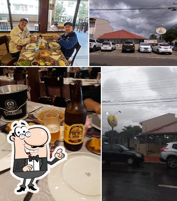 O interior do Piatto Bello Cucina Italiana