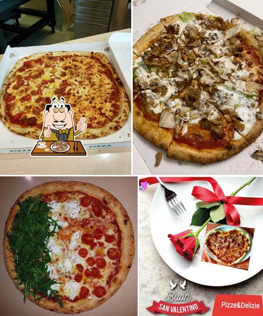 A Pizze&delizie, puoi assaggiare una bella pizza