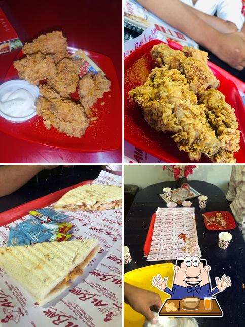 Food at AlBaik Crispy Fried Chicken