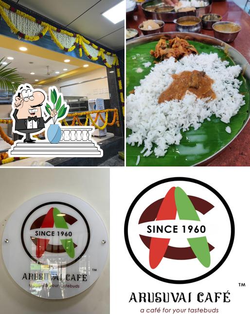 The exterior of Arusuvai Cafe