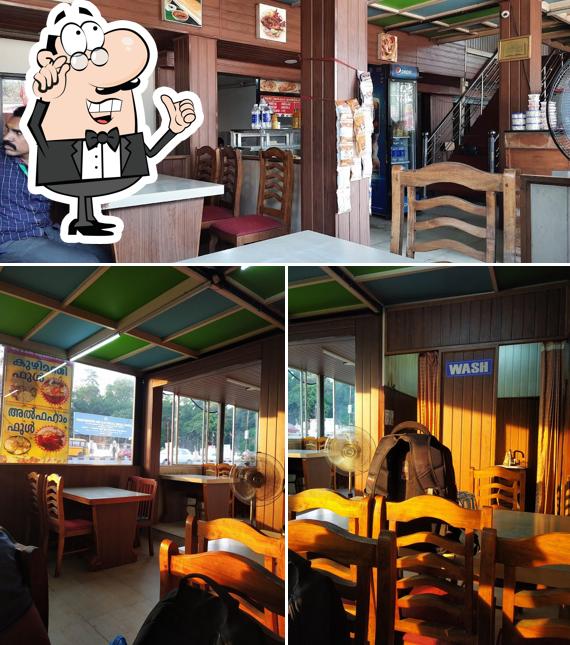 The interior of Badariya Restuarant