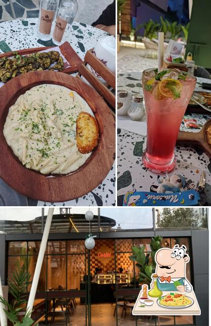 This is the picture showing food and interior at Cartel-Cafe&Bistro