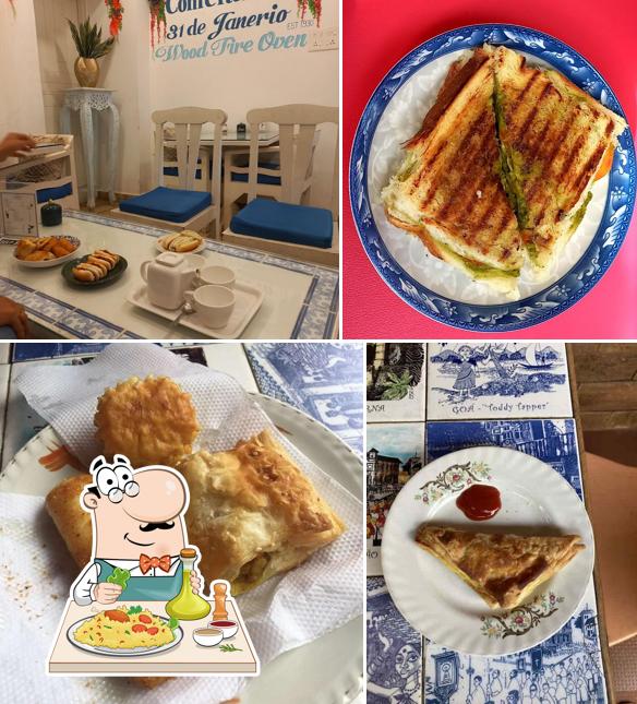 Food at Confeitaria 31 De Janeiro