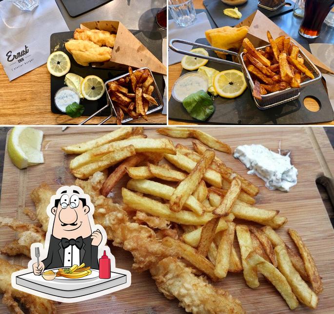 Dégustez des frites à ERNEST INN Le Mans