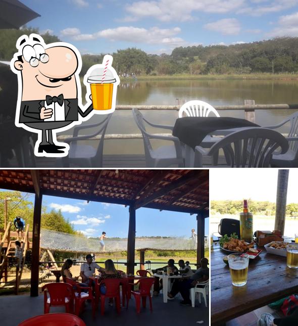 Desfrute de uma bebida no Fazenda Ponte Funda