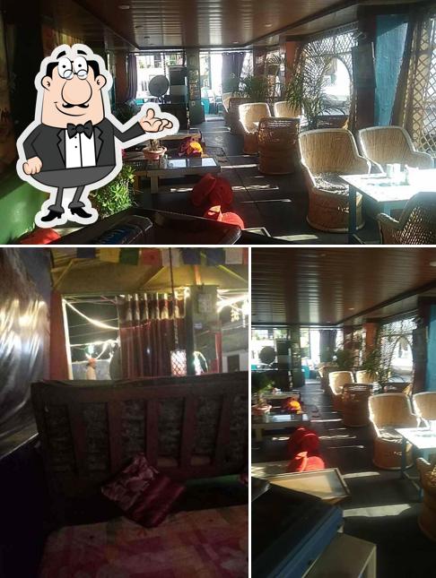 The interior of Hard Rock Roof Top Cafe