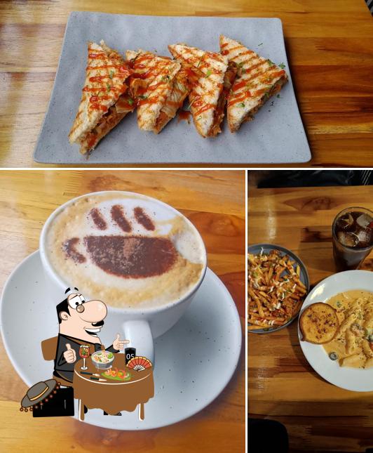Food at Le Cupper's Cafe