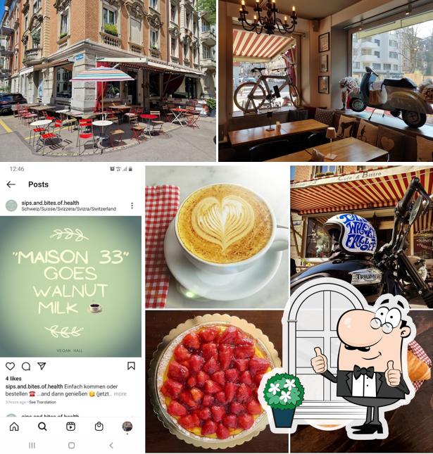Gli esterni di Maison 33 Cafe & Bistro