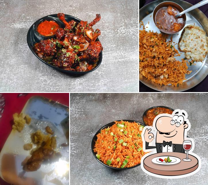Food at Red Hot & Smoky