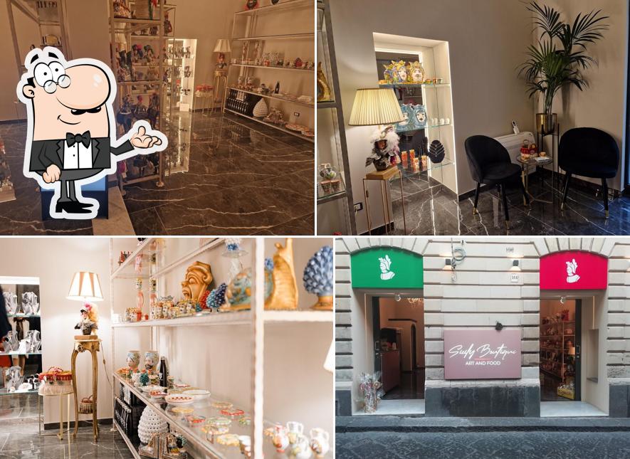 Gli interni di Sicily Boutique