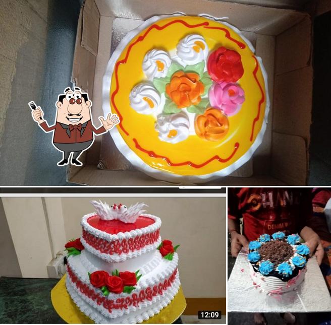 This is the image depicting food and interior at Sharma Food Store - Birthday Cake Shop in Bareilly