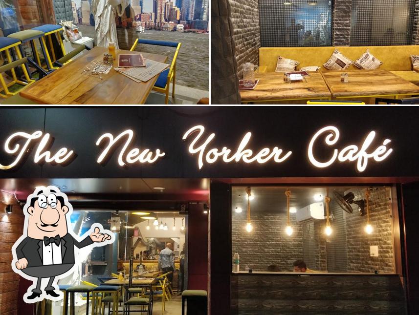 The interior of The New Yorker Café