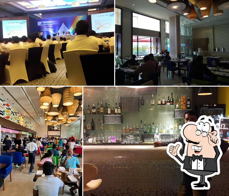 The interior of The Square