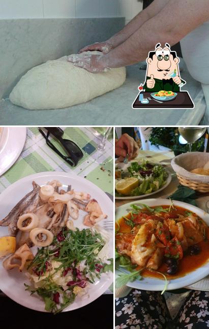 Platti al Trattoria Pizzeria Il Mandracchio