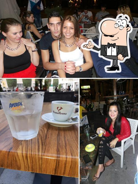 Dai un'occhiata agli interni di Twins Bar