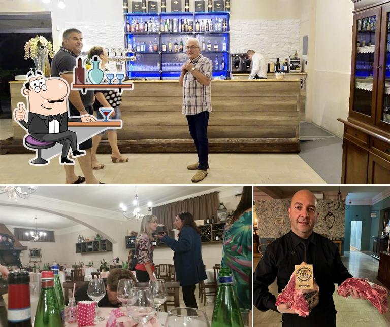 Gli interni di Angione Restaurant