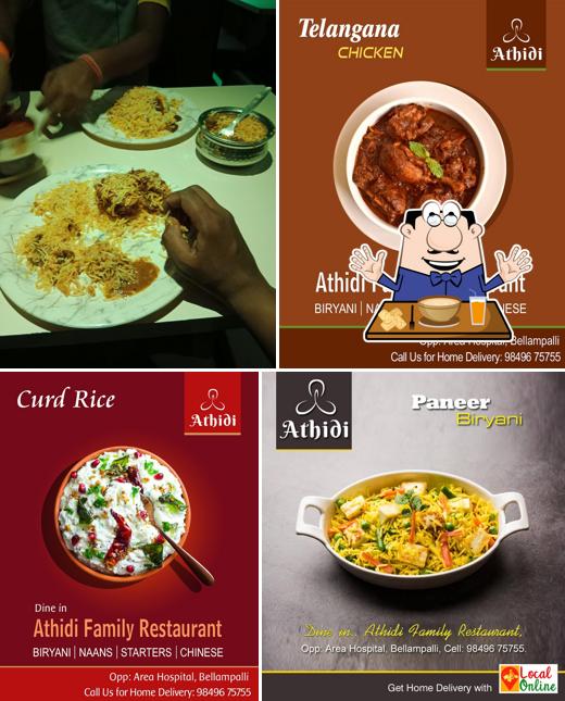 Meals at Athidi family Restaurant