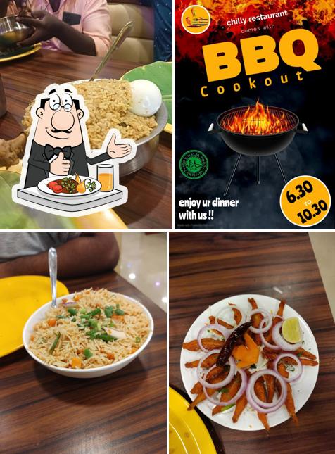 Meals at Chilly Restaurant
