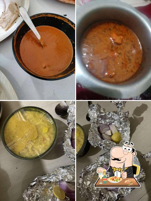 Food at Chulbul Dhaba