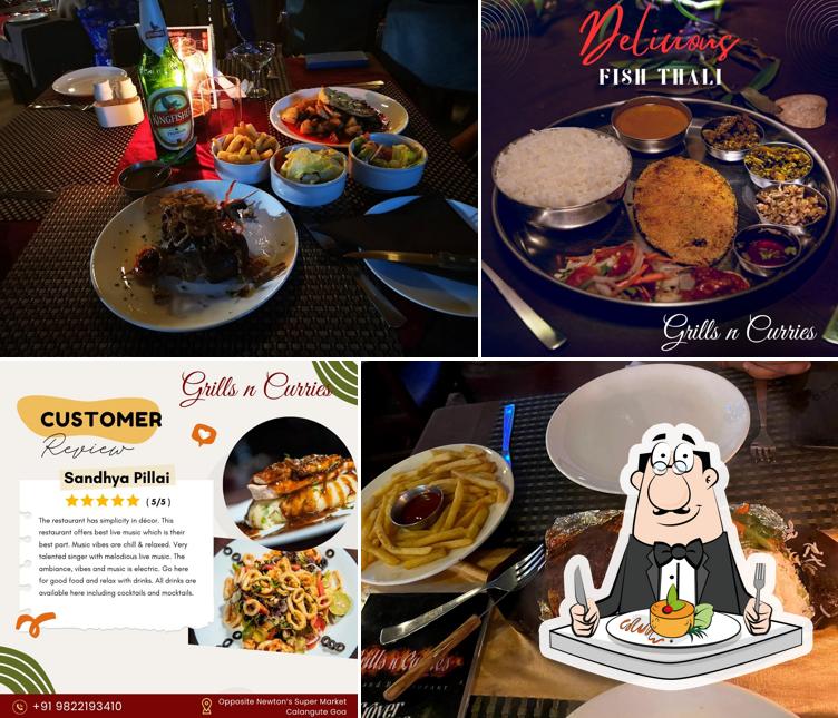 Meals at Grills N Curries By the Road