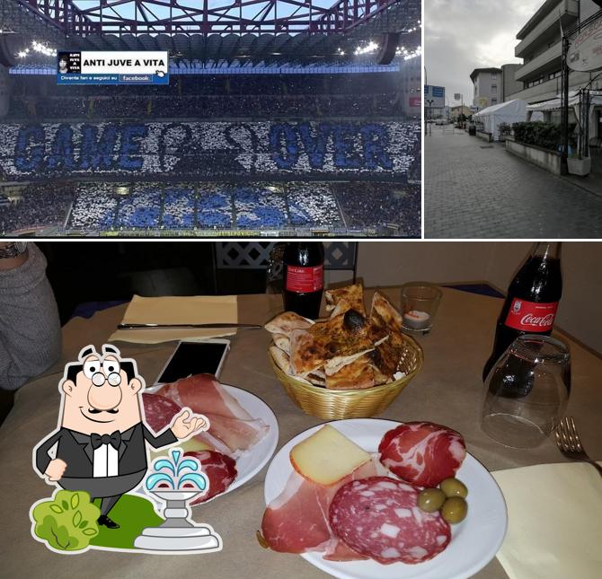 Tra le varie cose da Pizzeria Da Ciro si possono trovare la esterno e la carne
