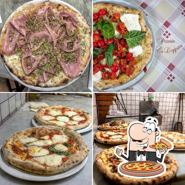 Scegli tra le molte varianti di pizza
