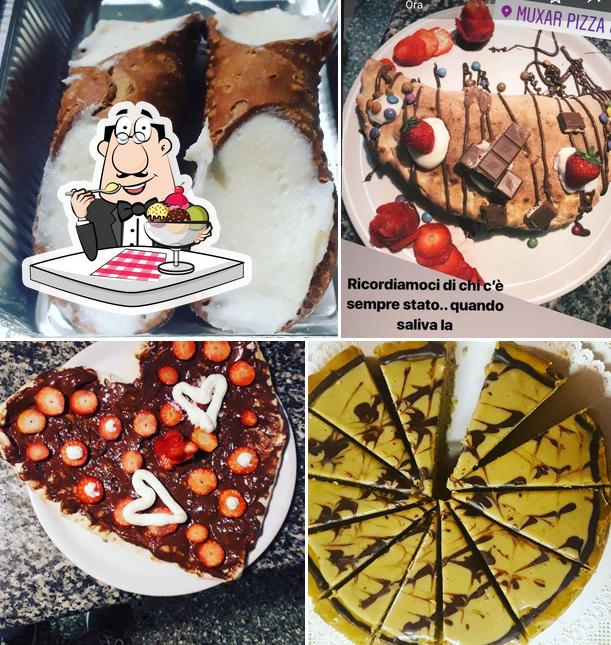 Muxar Pizza Sicily offre un'ampia selezione di dessert