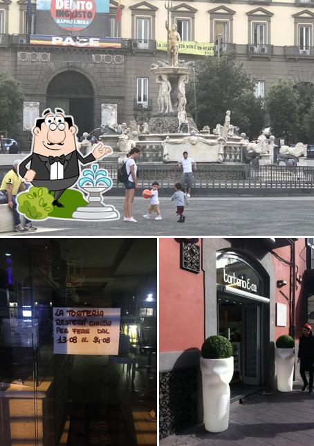 Gli esterni di La Torteria