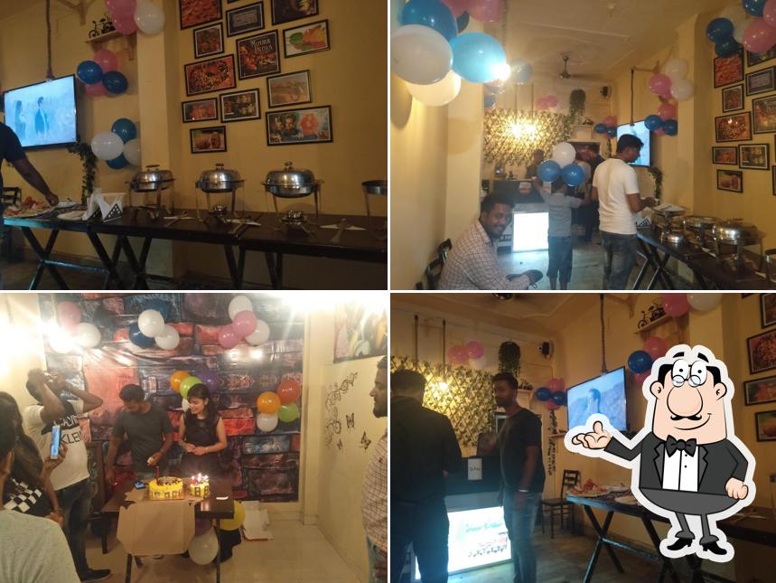 The interior of CAFE DILLI STREET