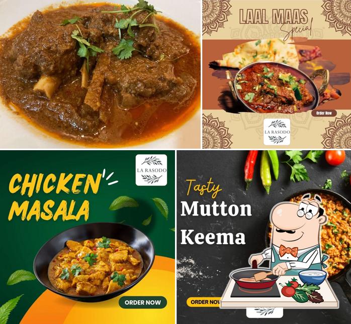 Chicken curry at La Rasodo