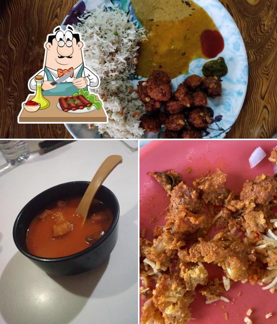 Try out meat meals at ORANGE RESTAURANT