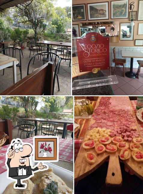Gli interni di Trattoria lago moro