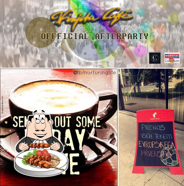 Questa è la immagine che raffigura la cibo e esterno di Vinjeta Coffee