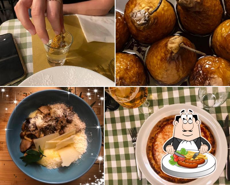 Cibo al Ristorante La Quercia