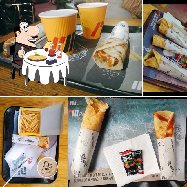 Cheese plate at Rolls Mania