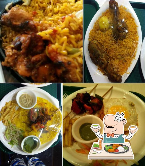 Food at Shawarma Zone