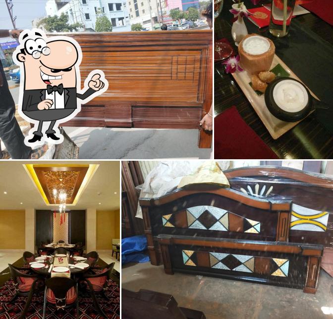 Take a seat at one of the tables at Thai Pavilion